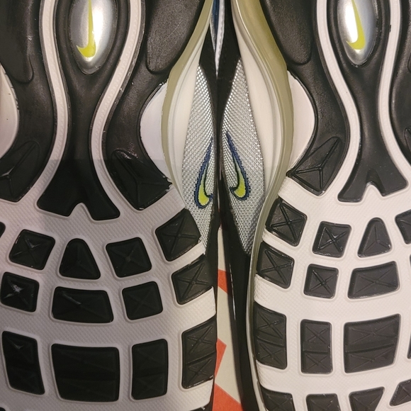 Nike Air Max 97 OGAtlantic Blue Voltage Yellow $100 size 11.5 NEW - Picture 3 of 3